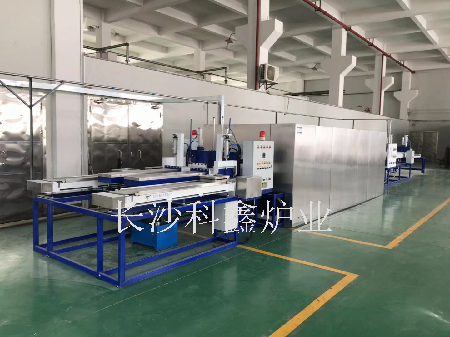 半自动双管五区还原炉